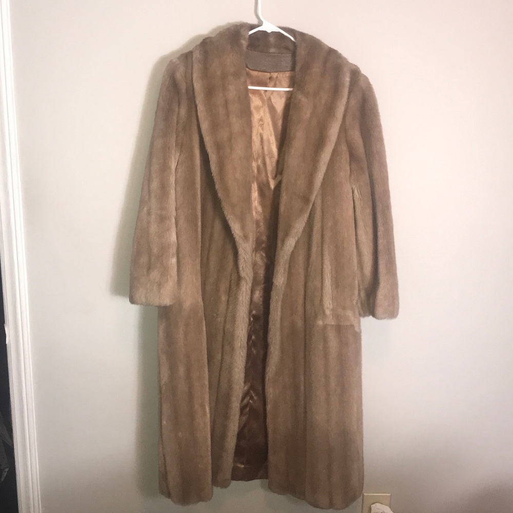 Vintage 1960’s Faux Fur by Tissavel France /Sears
